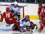 Photo hockey album Mondiaux : 6ème journée -  France / Biélorussie - L. Lardière