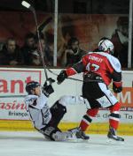 Photo hockey match Briançon  - Angers  le 25/03/2014