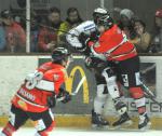 Photo hockey match Briançon  - Brest  le 24/02/2015