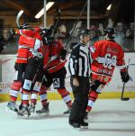 Photo hockey match Briançon  - Lyon le 02/10/2014