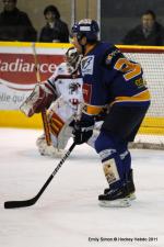 Photo hockey match Dijon  - Briançon  le 15/01/2011