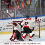 Photo hockey match Grenoble  - Chamonix  le 23/08/2025