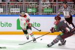 Photo hockey match Lettonie - Hungary le 27/08/2021