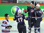 Photo hockey match Lettonie - United States of America le 05/05/2013