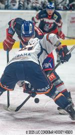 Photo hockey match Luxembourg - Montpellier  le 01/03/2025