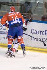 Photo hockey match Lyon - Briançon  le 27/12/2015