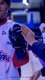 Photo hockey match Lyon - Caen  le 02/12/2025