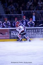 Photo hockey match Lyon - Cholet  le 15/11/2025