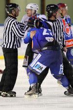 Photo hockey match Lyon - Courchevel-Méribel-Pralognan le 08/01/2011