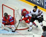 Photo hockey match Russia - Lettonie le 04/05/2013