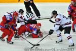 Photo hockey match Russia - Lettonie le 04/05/2013