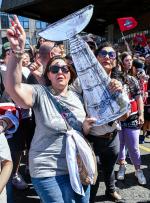 Photo hockey reportage Bordeaux fête ses HEROS !