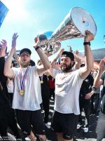 Photo hockey reportage Bordeaux fête ses HEROS !