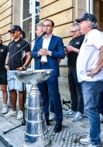 Photo hockey reportage Bordeaux fête ses HEROS !