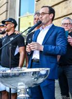 Photo hockey reportage Bordeaux fête ses HEROS !