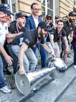 Photo hockey reportage Bordeaux fête ses HEROS !