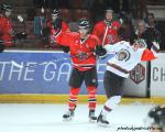 Photo hockey reportage CHL : Démonstration