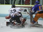 Photo hockey reportage Clermont fait de la résistance