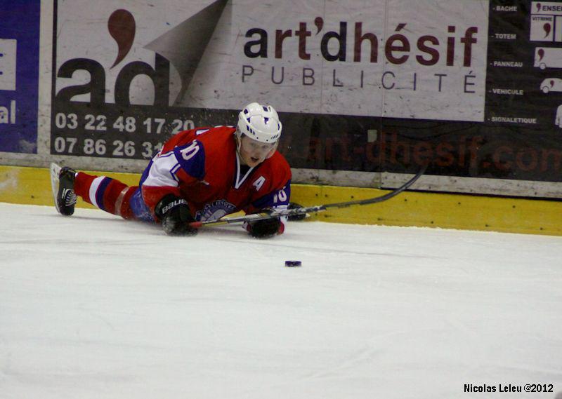 Photo hockey reportage CM U20 : Démonstration nordique