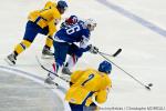 Photo hockey reportage CM09 Qualif J5 : La Suède d'un patin