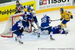 Photo hockey reportage CM09 Qualif J5 : La Suède d'un patin