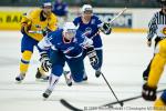 Photo hockey reportage CM09 Qualif J5 : La Suède d'un patin