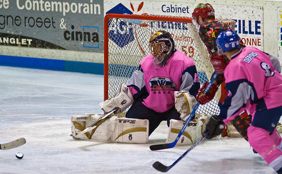 Photo hockey reportage D3 Carré Final : Anglet - Français Volants