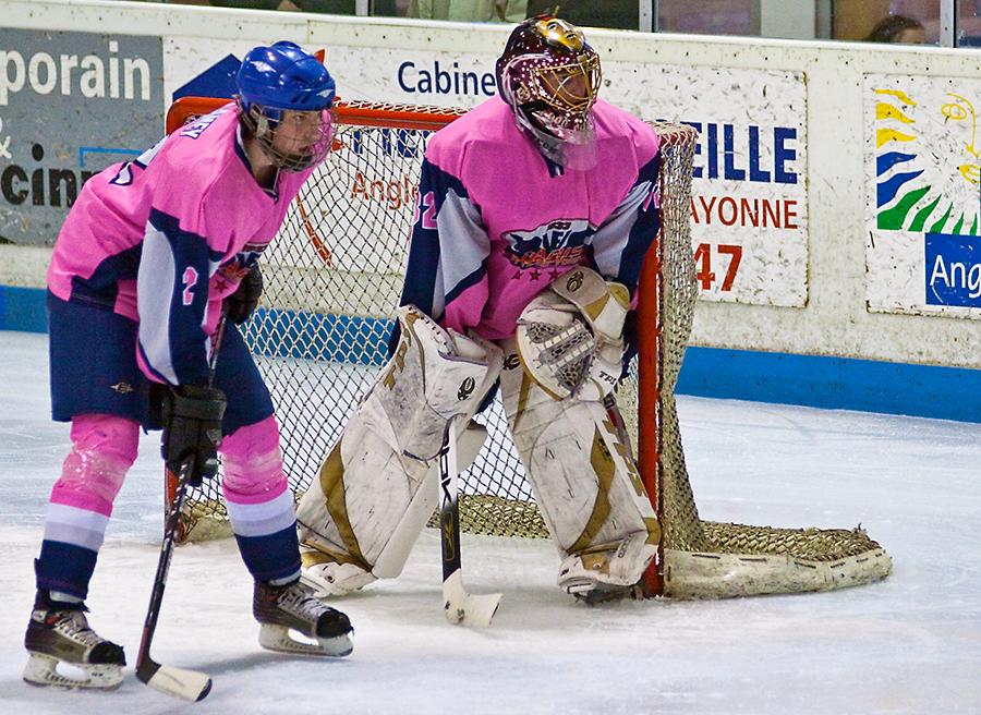 Photo hockey reportage D3 Carré Final : Anglet - Français Volants