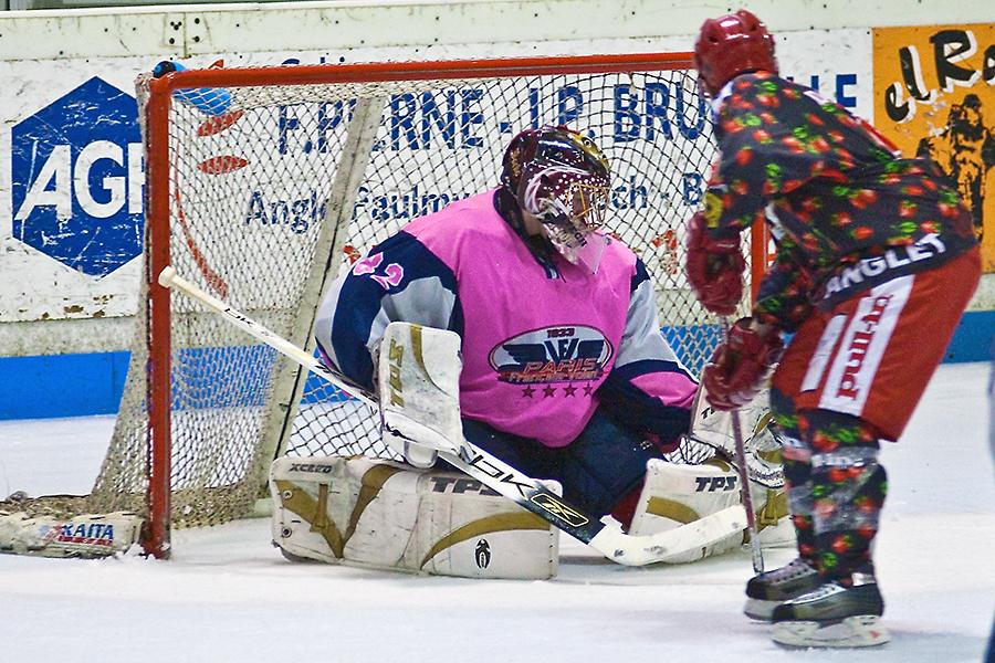 Photo hockey reportage D3 Carré Final : Anglet - Français Volants