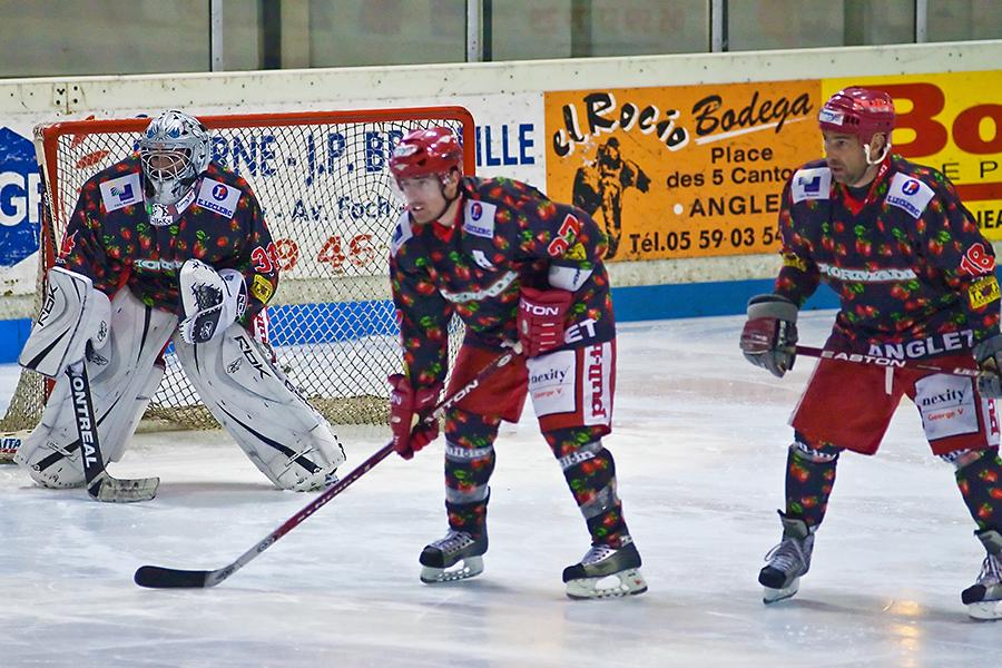 Photo hockey reportage D3 Carré Final : Anglet - Français Volants