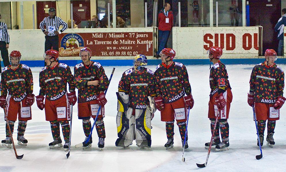 Photo hockey reportage D3 Carré Final : Anglet - Français Volants