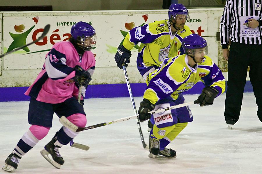 Photo hockey reportage D3 Carré Final : Français Volants - Toulon