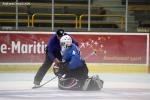 Photo hockey reportage De jeunes gardiens en stage à Rouen