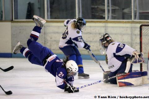 Photo hockey reportage EDF Féminine : France - Kazakhstan 