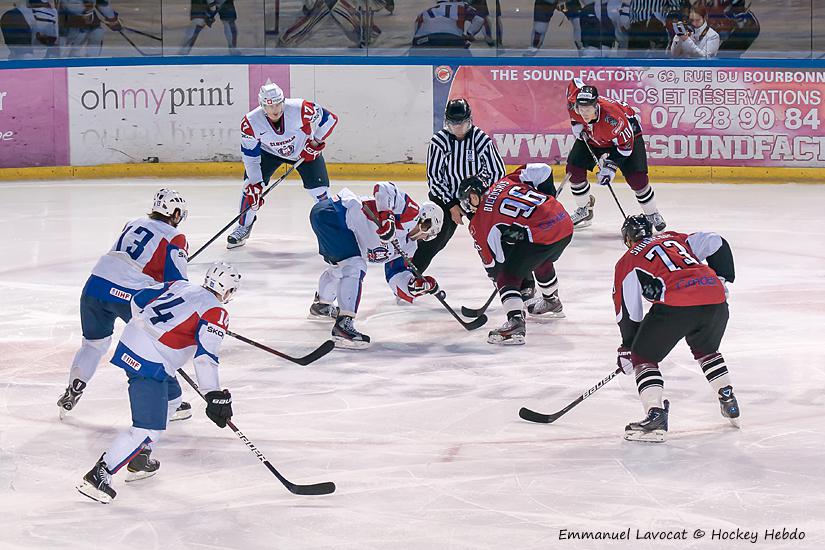 Photo hockey reportage EIHC : Slovénie-Lettonie  EN ATTENTE