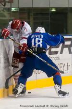 Photo hockey reportage France-Danemark : courte désillusion 