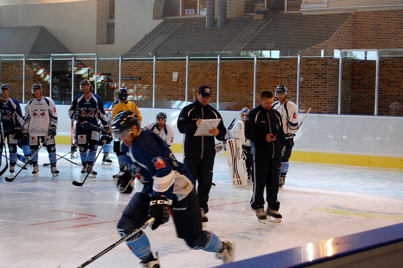 Photo hockey reportage Le camp angevin a débuté