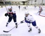 Photo hockey reportage Le sacre des françaises