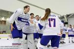 Photo hockey reportage Le sacre des françaises