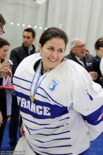 Photo hockey reportage Le sacre des françaises