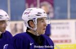 Photo hockey reportage les bleus s'échauffent!