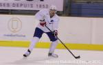 Photo hockey reportage les bleus s'échauffent!