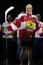 Photo hockey reportage Les Pionniers présentés ce jeudi