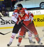 Photo hockey reportage Mondial 11: Le Canada appliqué