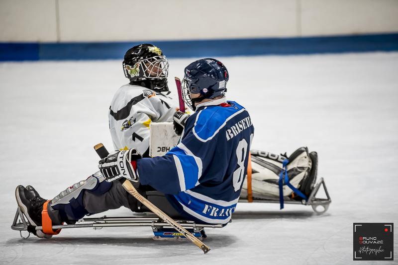 Photo hockey reportage Para Hockey
