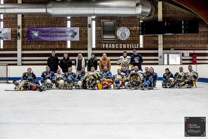 Photo hockey reportage Para Hockey