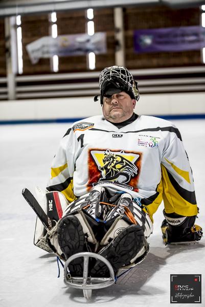 Photo hockey reportage Para Hockey