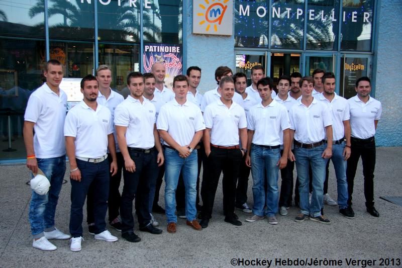 Photo hockey reportage Présentation Officielle des Vipers à Végapolis