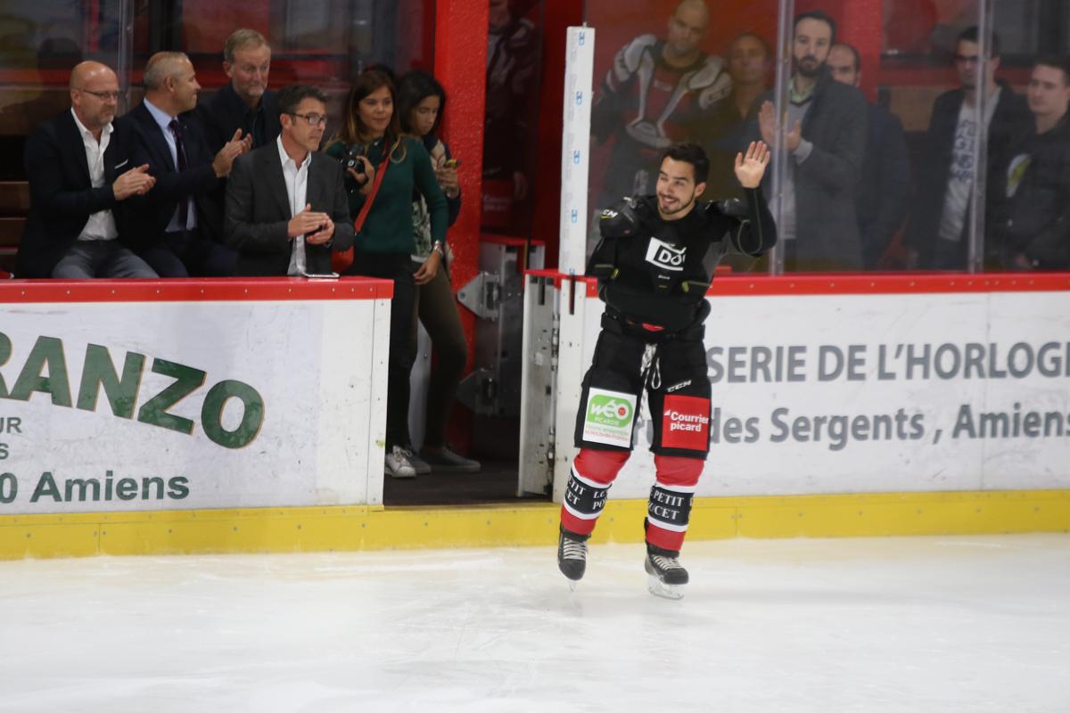 Photo hockey reportage Remise des maillots à Amiens