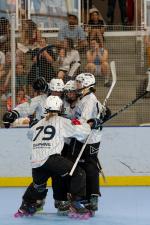 Photo hockey reportage Roller : 1er tournoi féminin à Villard Bonnot